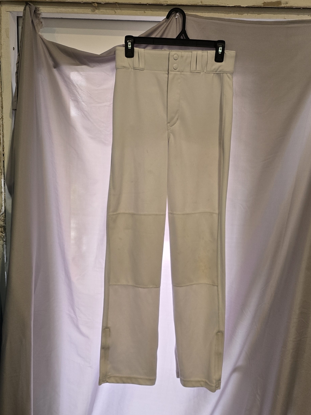 Youth White Performance Baseball Pants